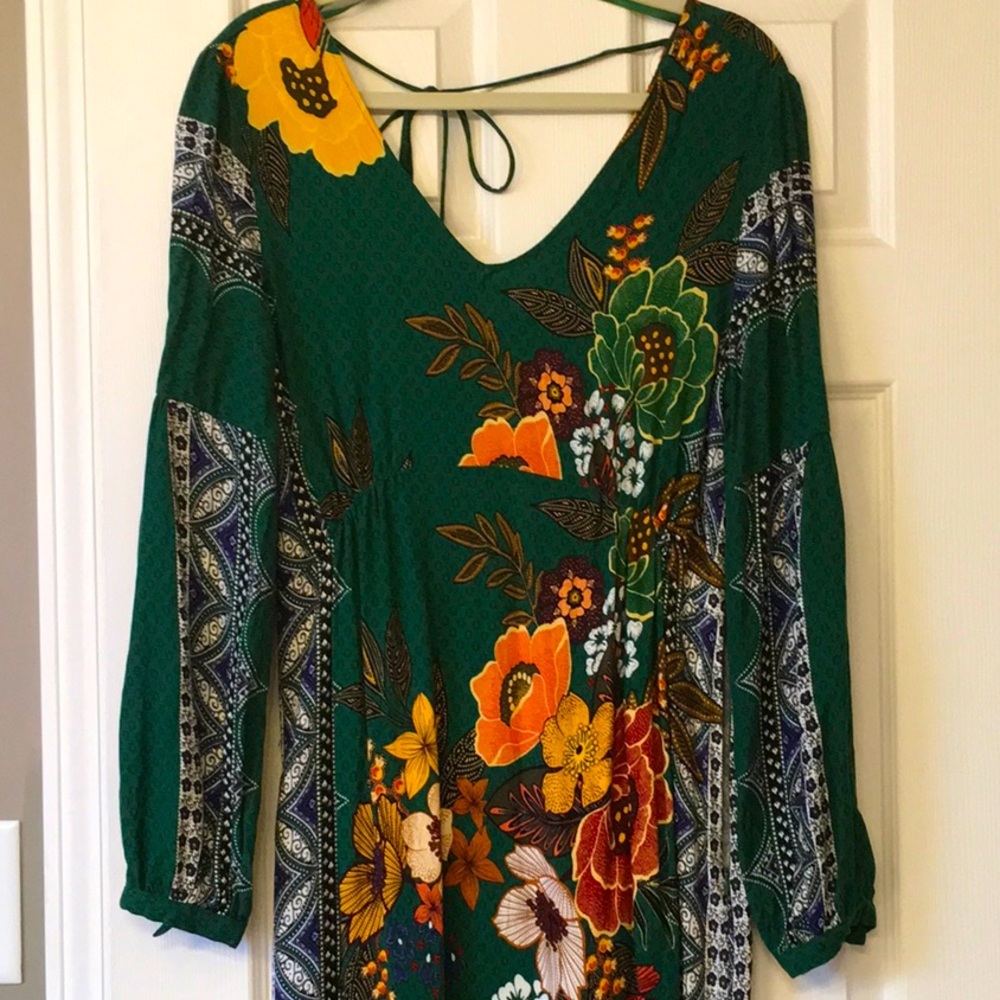 Boho Floral Maxi Dress